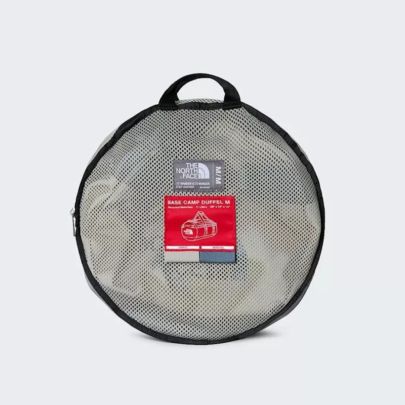 Borsa da viaggio The North Face Base Camp Duffel M - stone slab/granite grigio