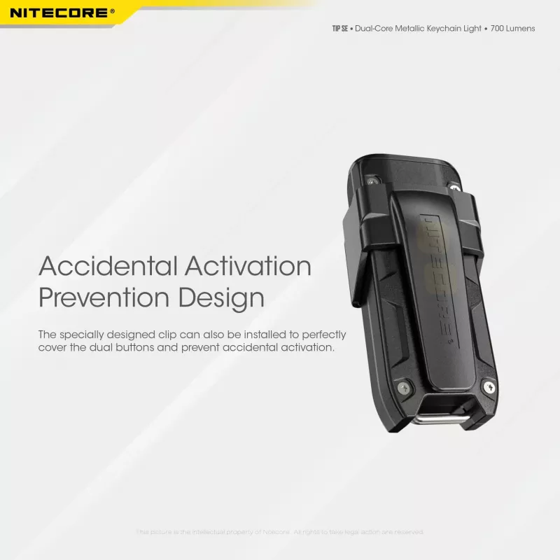 Nitecore TIP SE nero torcia LED portatile