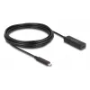Cavo USB DeLOCK 80028 5 m USB-C nero
