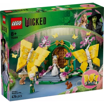 Set LEGO Wicked 75688 Il giorno del matrimonio di Glinda — set a tema, modello 75688