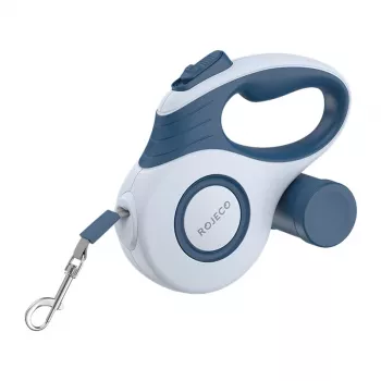 Guinzaglio retrattile automatico Rojeco A12 5M — 5 m, blu