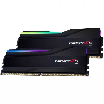 DIMM 32 GB DDR5-6000 (2x 16 GB) kit dual, memoria nero, F5-6000J2836G16GX2-TZ5RK, Trident Z5 RGB, INTEL XMP