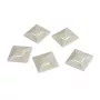 LogiLink supporti per fascette fermacavi, base adesiva 40 x 40 mm per fascette, alloggiamento fascetta: 14,3 x 2,7 - 1 pezzo (KAB0045)