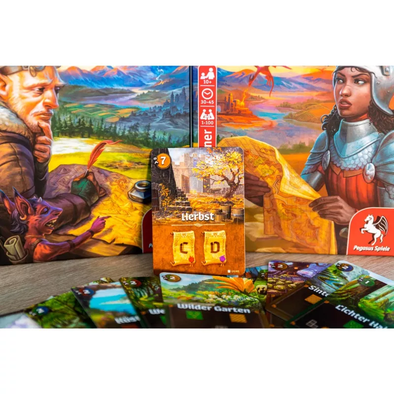 Pegasus Spiele Die Kartographin gioco da tavolo