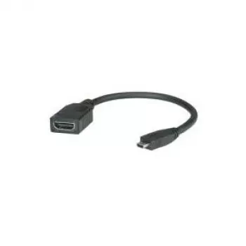 ROLINE cavo HDMI High Speed con Ethernet, HDMI BU - Micro HDMI ST 0,15 m (11.04.5584)