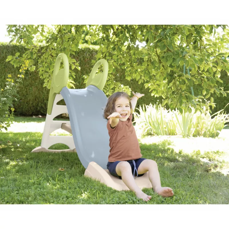 Smoby 7600820509 Life My Slide scivolo, 150 cm, con attacco per l'acqua, in plastica riciclata, dai 2 anni