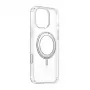 Custodia magnetica Baseus SkyRing 360° per iPhone 16 Pro – trasparente, anello magnetico 360°