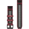 Cinturino Garmin QuickFit 010-13392-06 graphite rosso
