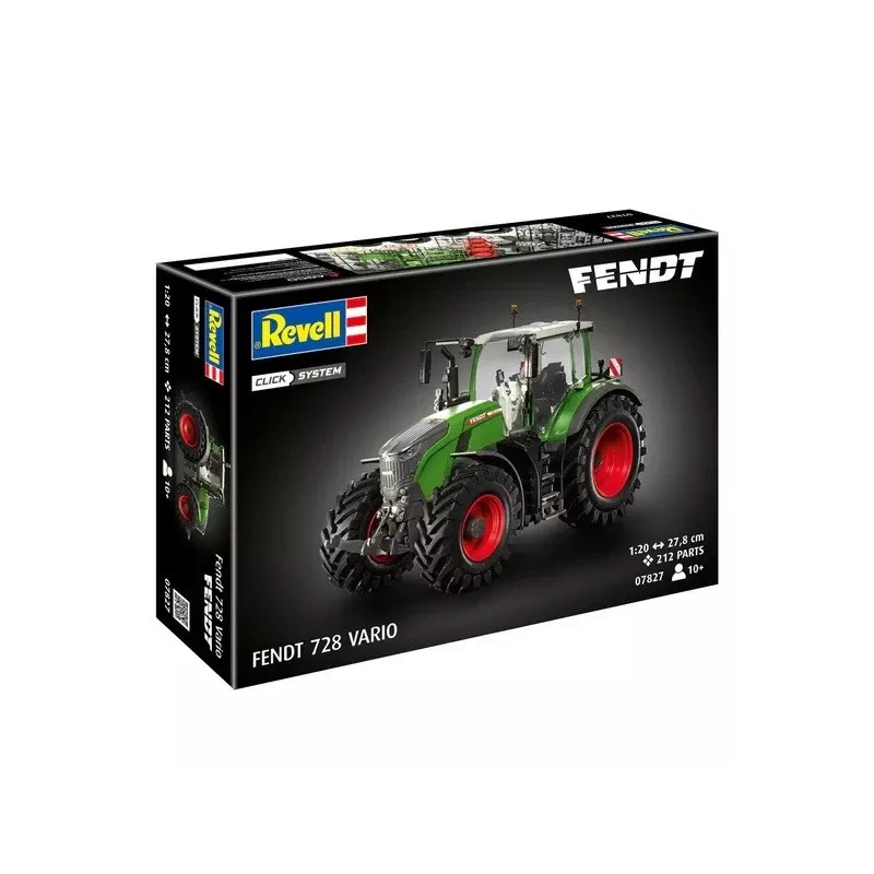 Modellino in plastica trattore Fendt 728 Vario