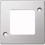 Merten 480160 placca a parete/copri interruttore argento (480160)