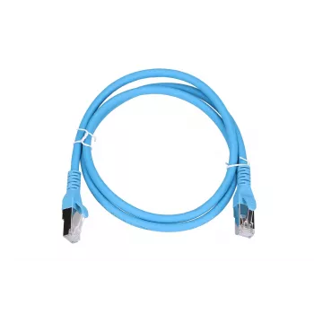Cavo patch LAN Extralink Cat.6A RJ-45 Cat6a 1 m blu