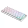 SAVIO PHENIX WHITE tastiera meccanica wireless, Gateron Red Pro, ABS