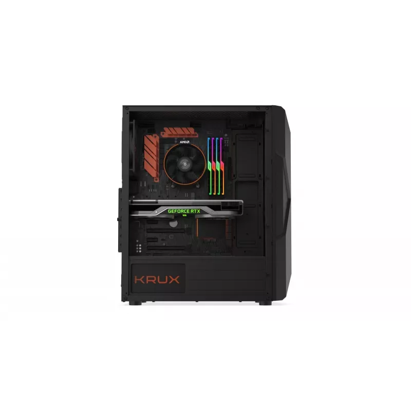 Krux ASTRAL - PC - nero - ATX - micro ATX - Mini-ITX - Gaming - 15,9 cm - 29 cm