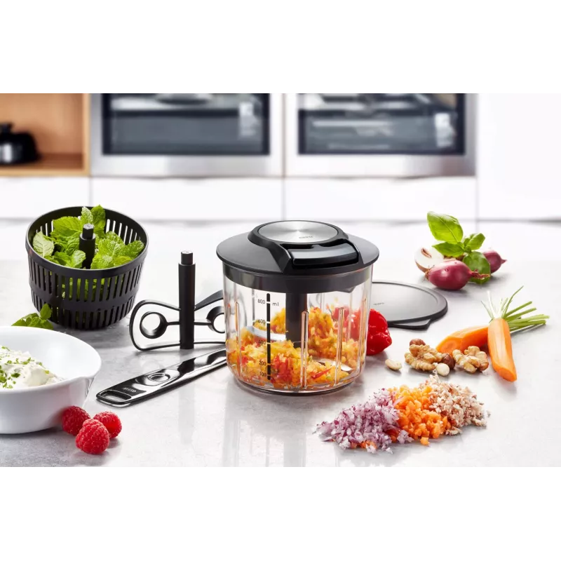 Tritatutto manuale GEFU SPEEDWING G-13600 - tritatutto multifunzione con cordino