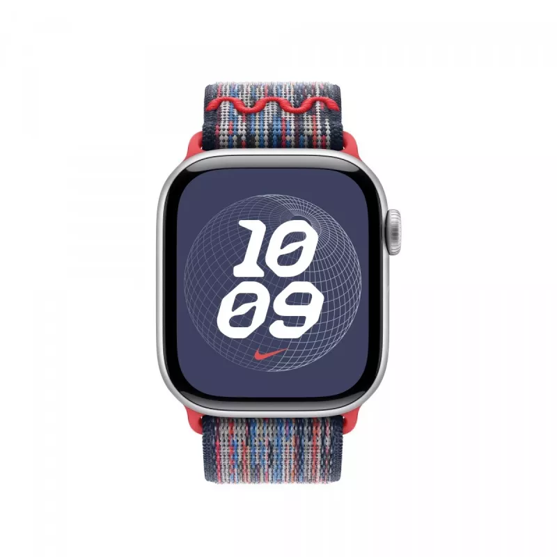 Nike Sport Loop 40 mm blu/rosso