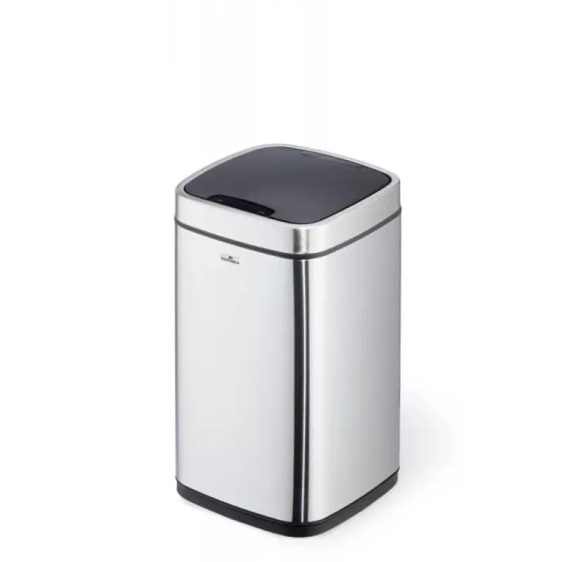 Durable TOUCH 12L rettangolare acciaio inox argento nero