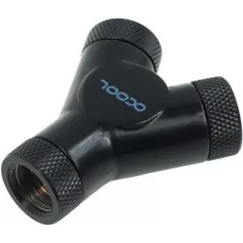 Alphacool HF Y-Connector - G1/4 girevole - 3x filettatura femmina - nero profondo (17066)