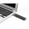 Convertitore combo DeLOCK per M.2 NVMe PCIe o SATA SSD USB 3.2 Gen 2 nero