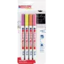 Marker Edding 4085/4N — marker gessetto 1–2 mm, neon, set da 4