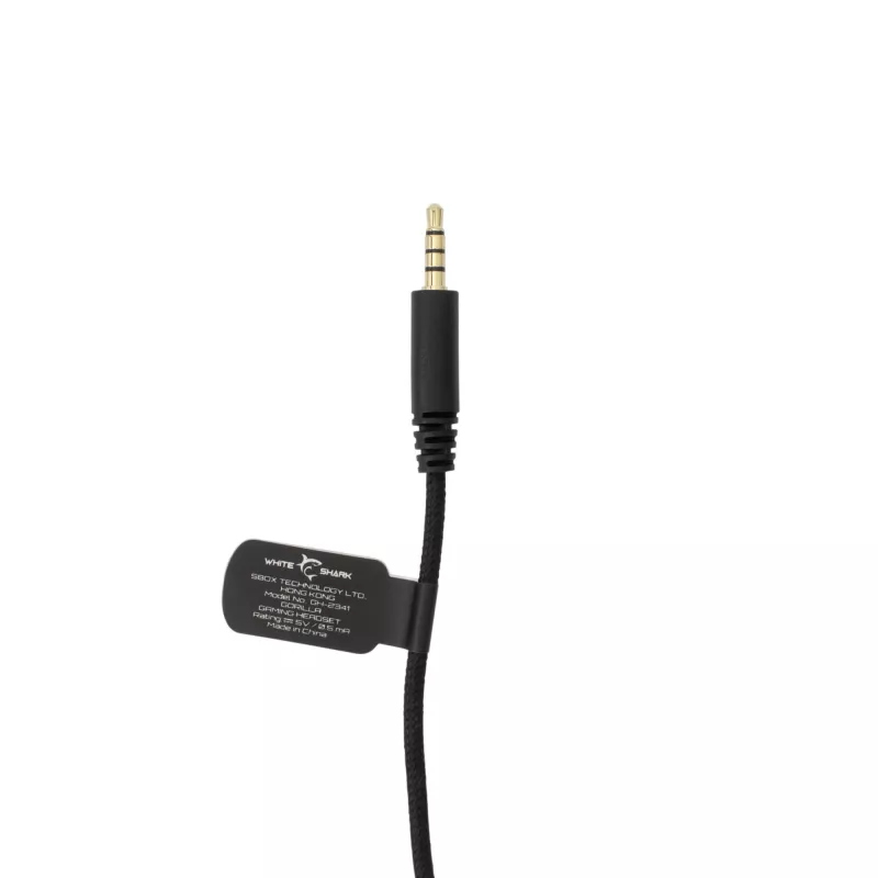 Cuffie White Shark GH-2341 Gorilla nero/grigio