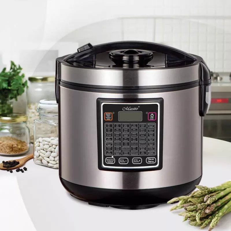 Multicucina Maestro MR-793 5 L, 900 W, acciaio inox/nero, 42 programmi automatici, 40–160 °C