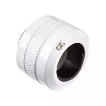 Raccordo Alphacool 17484, ottone, bianco, altezza 23 mm, diametro 26 mm, confezione da 6 pz.