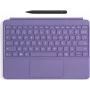 Tastiera per Microsoft Surface Pro 12 pollici viola con supporto penna slim — Microsoft EP2-33089
