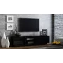 Mobile TV Cama SIGMA1 180 nero/nero lucido