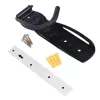 Portabici da parete MACLEAN MC-432, supporto verticale per bici, larghezza regolabile, carico max. 30 kg, nero