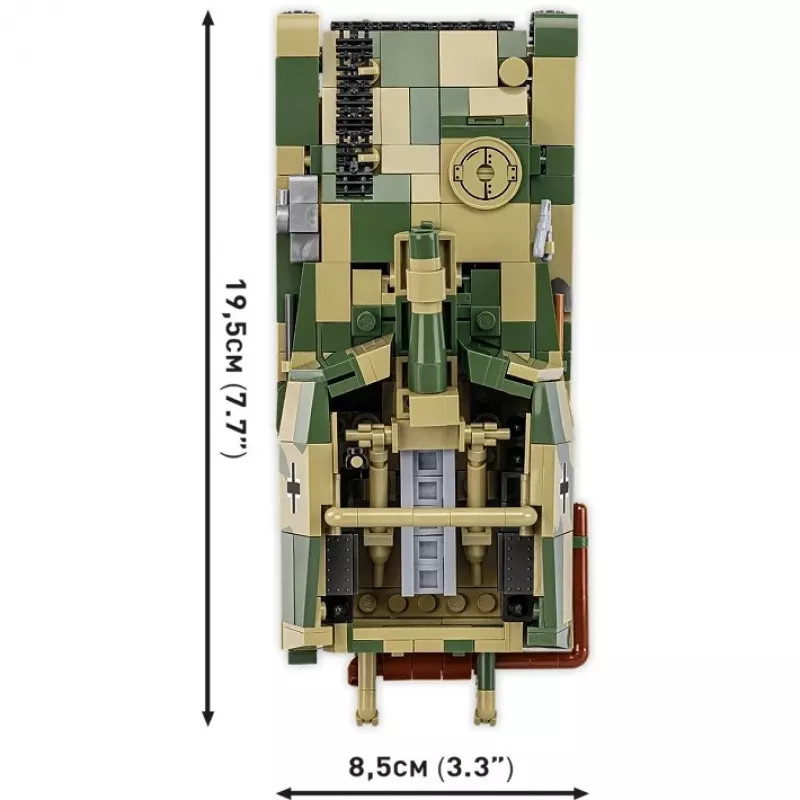 Kit di costruzione Cobi SD.KFZ.138/1 Grille, 720 pezzi, modello da esposizione