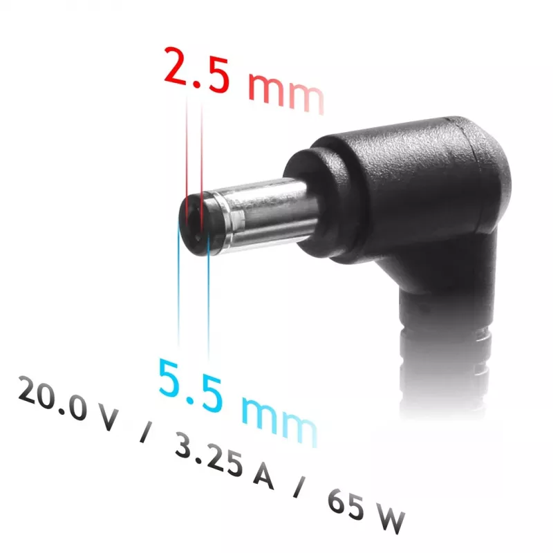 Alimentatore per notebook Akyga AK-ND-17 per Fujitsu Siemens, 65 W, 20 V / 3,25 A, 5,5 x 2,5 mm