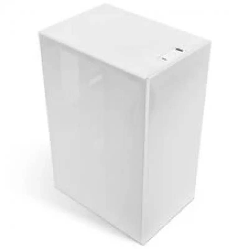 Case mini-ATX per PC ssupd Meshroom S V2, bianco, pannelli mesh, supporta scheda madre ATX e PCIe 5.0