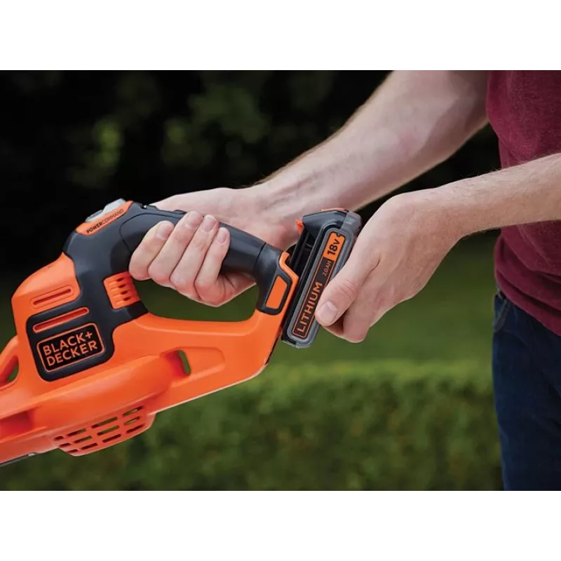 Black & Decker GWC1820PC soffiatore a batteria 209 km/h nero, arancione 18 V litio