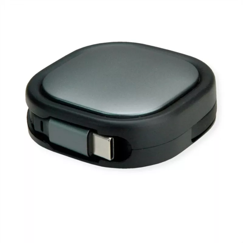 ROLINE cavo avvolgibile USB2.0 C-C ST/ST 1,2m – cavo – digitale/dati (11.02.8420)