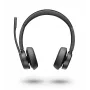 Headset HP POLY 218476-02 – USB Type-A con filo e senza fili, Bluetooth, portata 50 m, base di ricarica, nero, 162 g