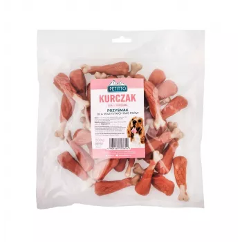 PETITTO Cosce di pollo - snack per cani - 500g