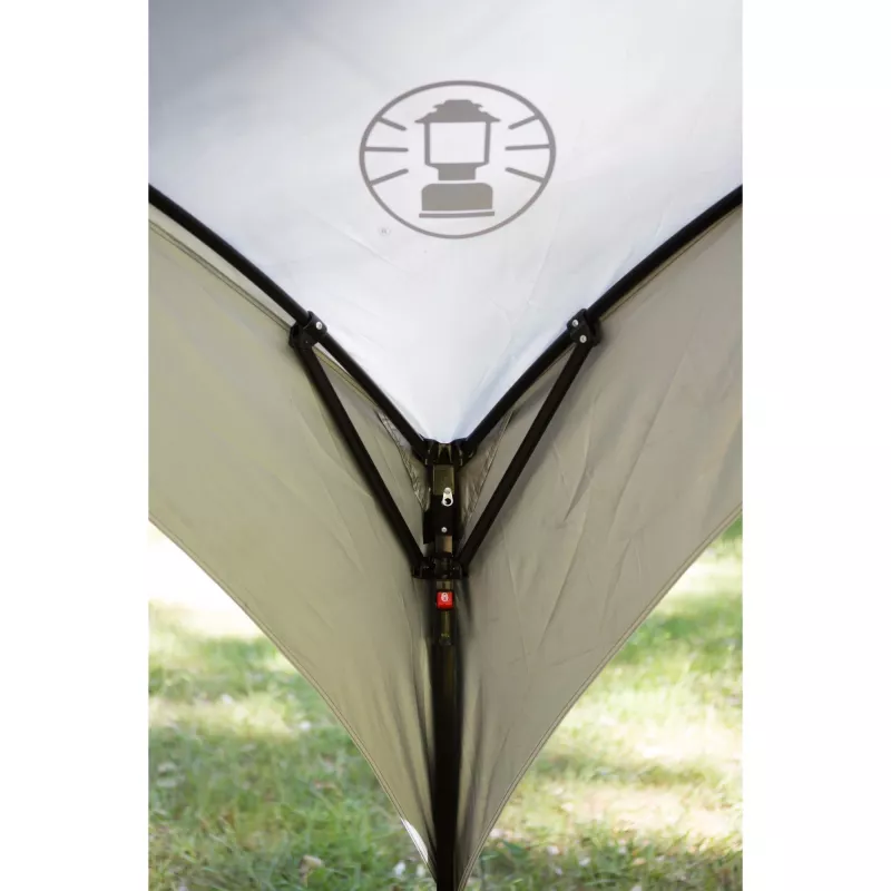 FastPitch Event Shelter XL, gazebo argento/blu scuro, 4,5 x 4,5 metri