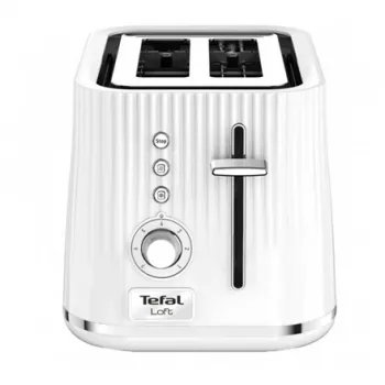Tefal Loft TT7611 7 2 fette cromato, bianco