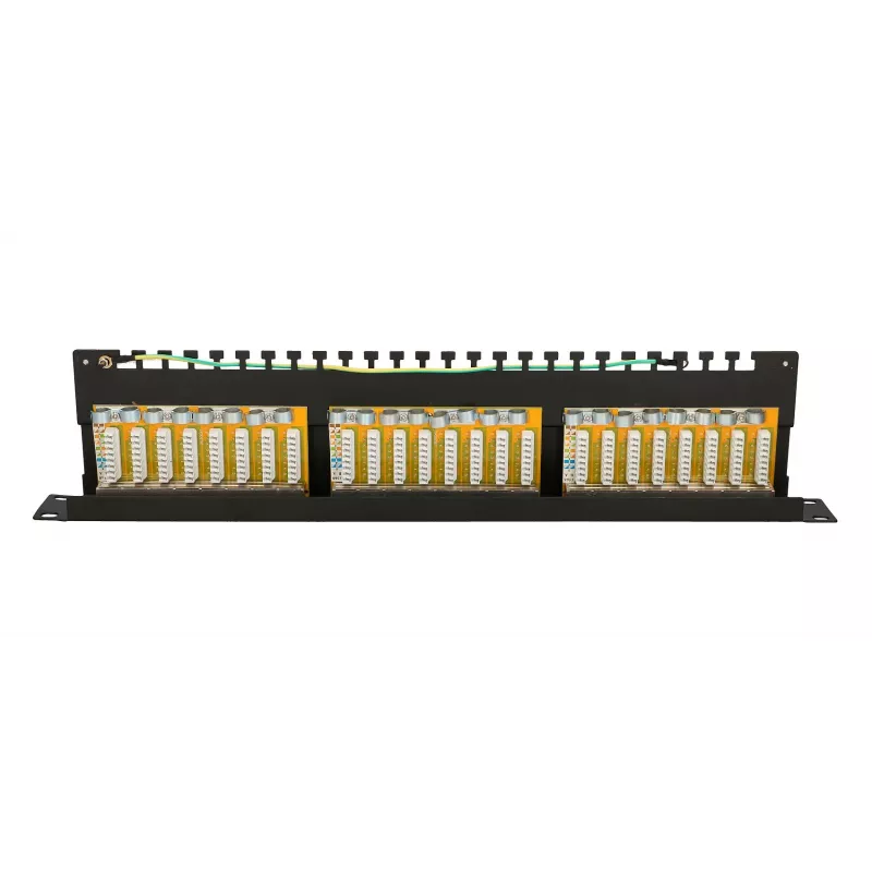 Extralink CAT6 STP V2 | patch panel | 24 porte
