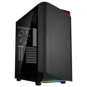 SilverStone Seta A1 Midi-Tower, vetro temperato - nero