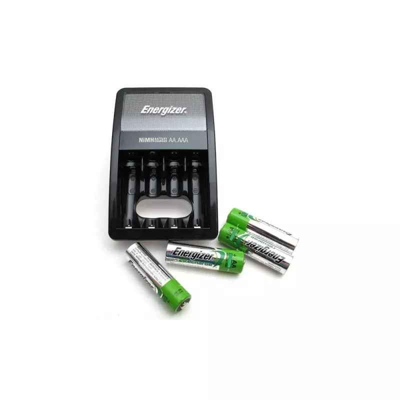 Energizer Maxi Caricabatterie CHVCM4-EU con 4 batterie NiMH AA 2000 mAh (CHVCM4-EU)