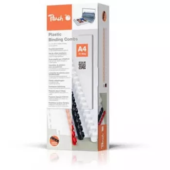 Peach apparecchiature per ufficio, nero, 65 fogli, A4, 1 cm, 100 pezzi