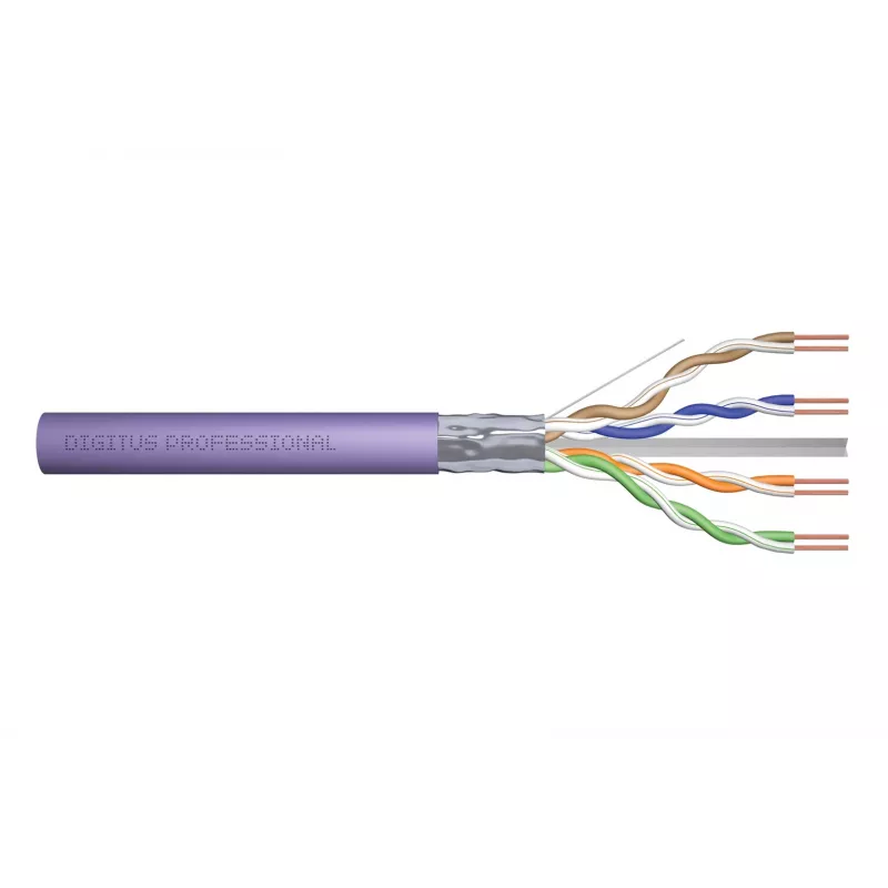 Cavo di rete DIGITUS DK-1624-VH-5 F/UTP Cat.6 500 m viola