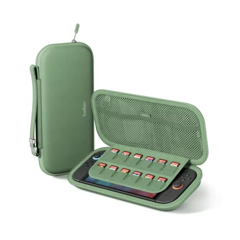 Borsa da gaming Belkin ENA002HQSE per console, color pistacchio, custodia protettiva