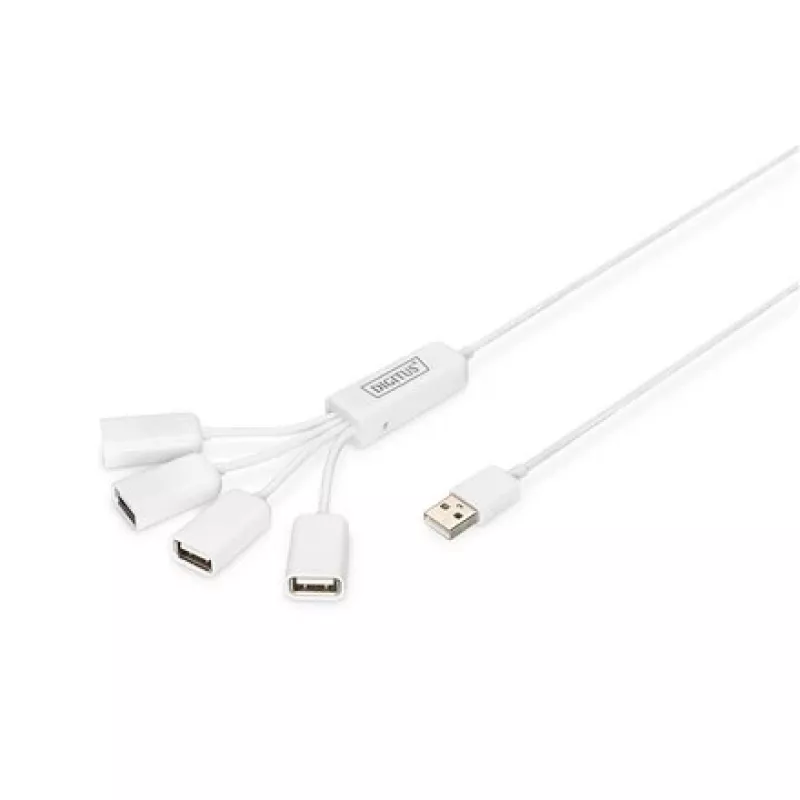 Hub USB Digitus sottile Spider DA-70216