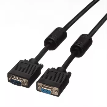 ROLINE Cavo VGA HD15 ST - BU con nucleo in ferrite 3,0m (11.04.5353)