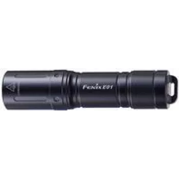 Torcia portatile Fenix E01 V2.0 nero LED 100 lm IP68