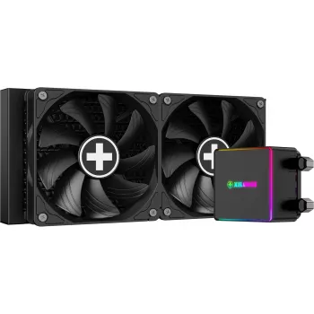 Dissipatore a liquido per processore Xilence LiQuRizer RGB XC982 12 cm nero