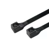 LOGILINK - Set da 100 fascette per cavi, lunghezza 30 cm, nero (KAB0004B)