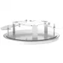 Supporto a soffitto ALLNET supporto regolabile per telecamera ALL-CAM2495-LVEFN, orientabile e inclinabile